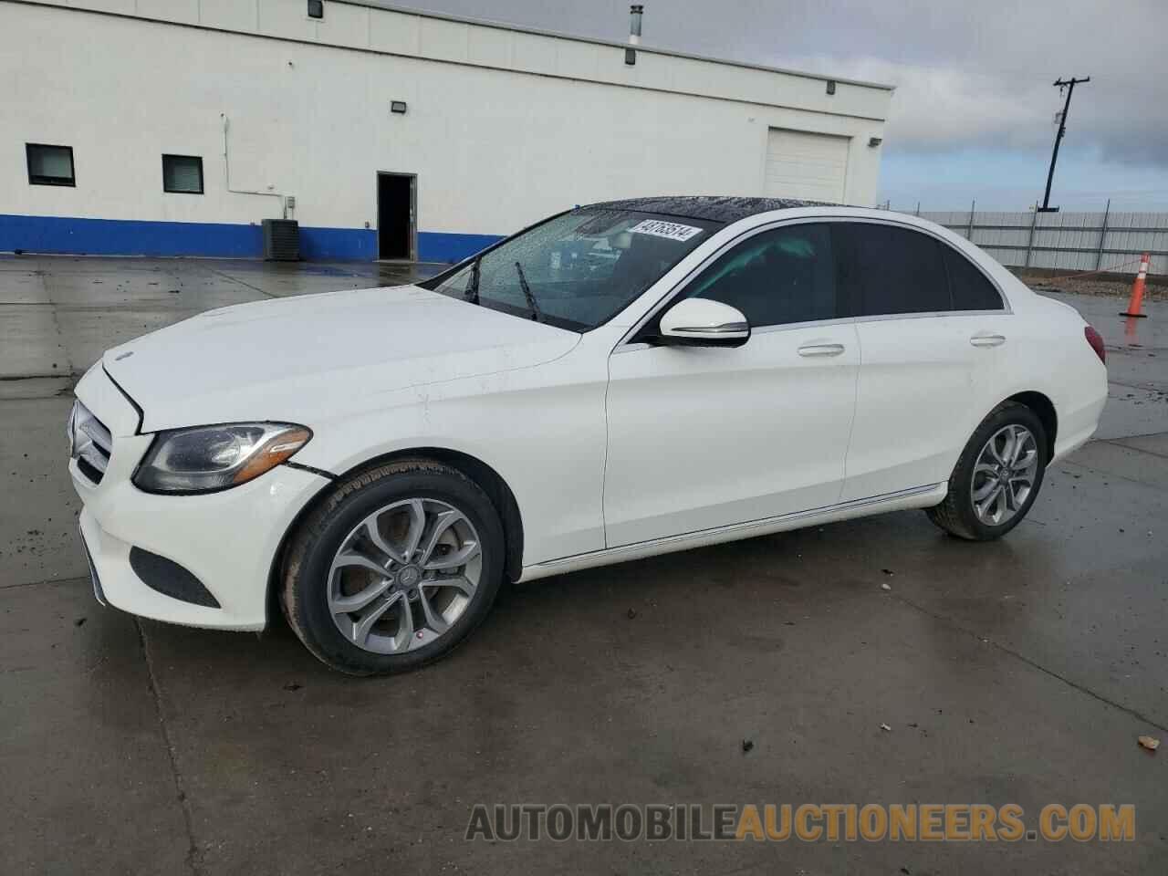 55SWF4KB0GU128554 MERCEDES-BENZ C-CLASS 2016