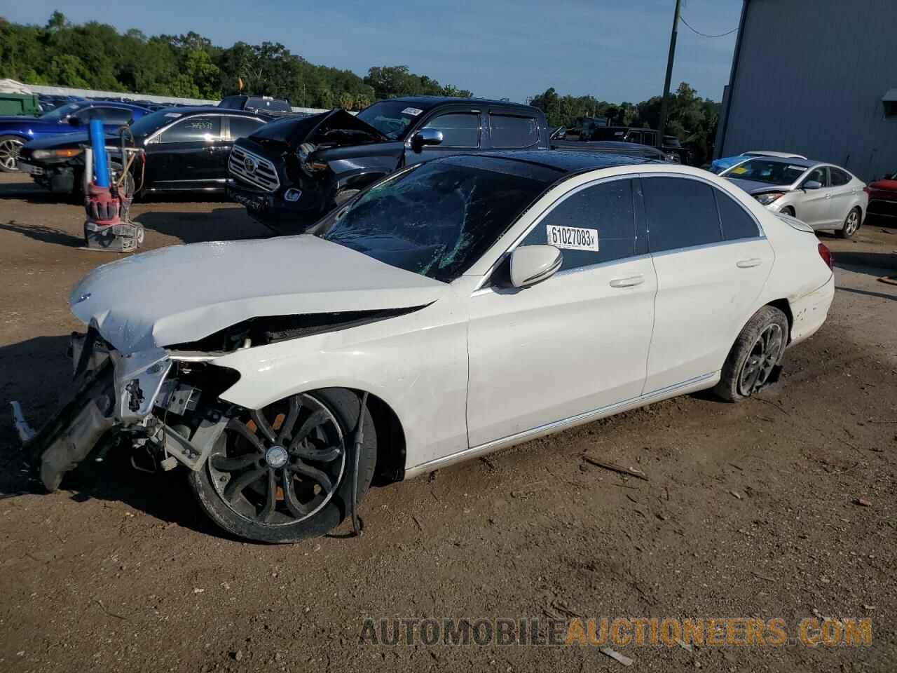 55SWF4KB0GU135052 MERCEDES-BENZ C-CLASS 2016