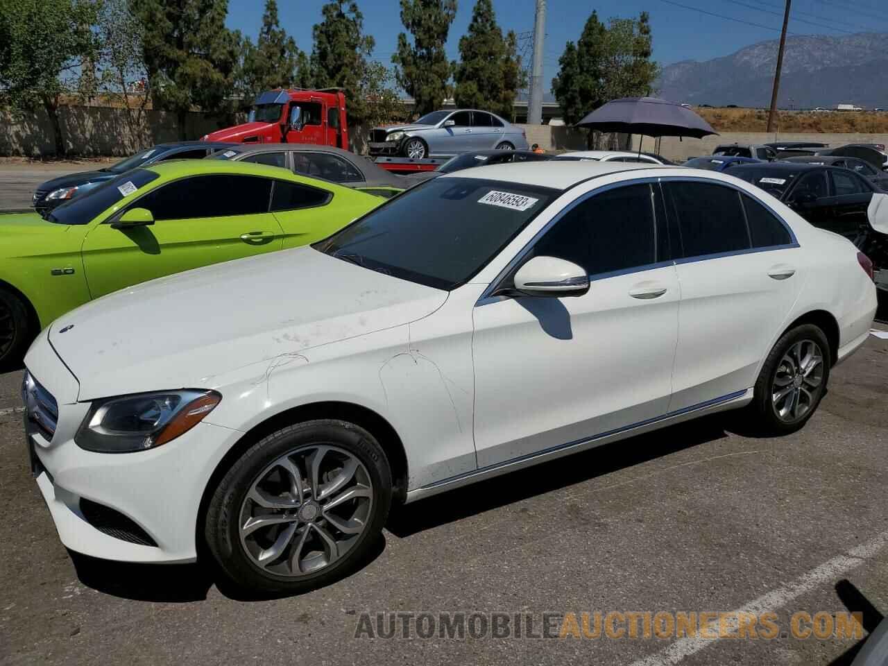 55SWF4KB0GU135231 MERCEDES-BENZ C-CLASS 2016