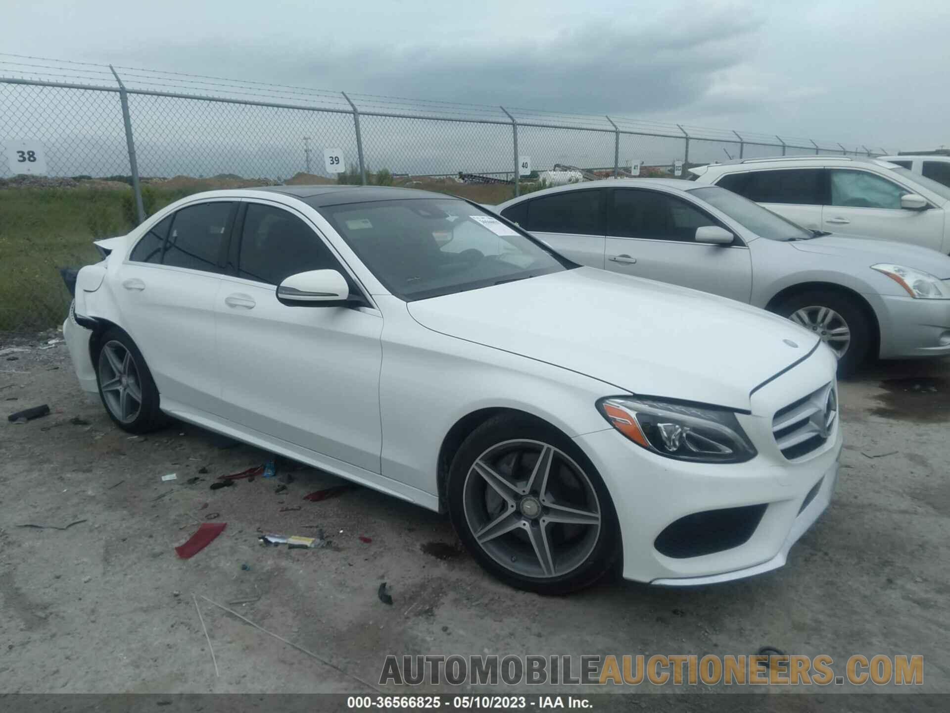 55SWF4KB0GU141532 MERCEDES-BENZ C-CLASS 2016