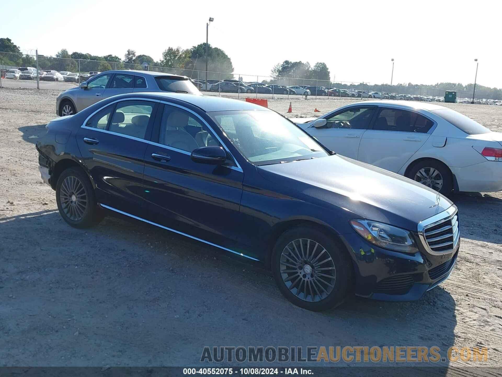 55SWF4KB0GU160193 MERCEDES-BENZ C 300 2016