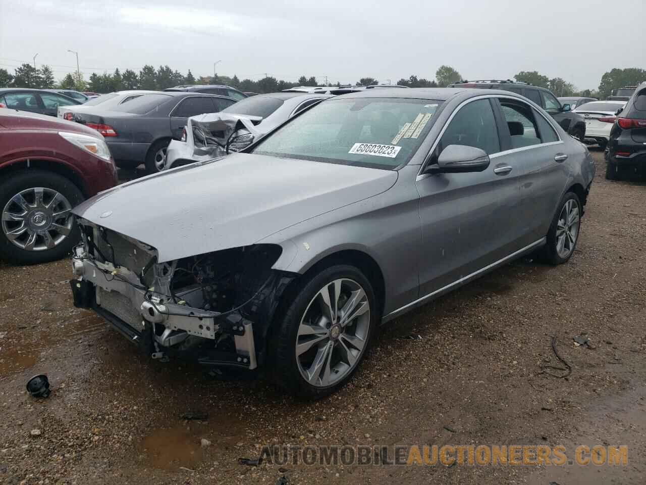 55SWF4KB0GU162431 MERCEDES-BENZ C-CLASS 2016