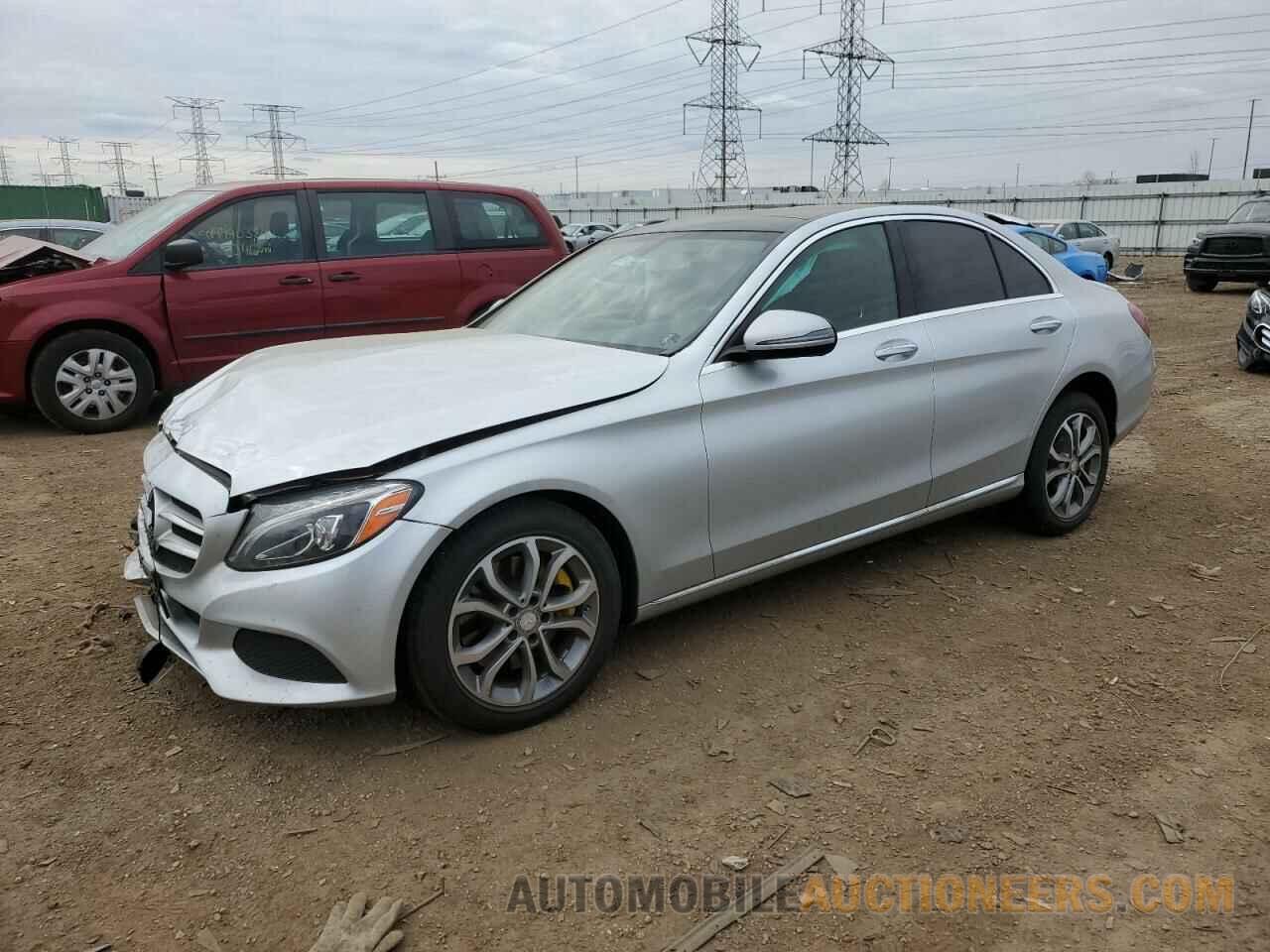 55SWF4KB0GU176376 MERCEDES-BENZ C-CLASS 2016