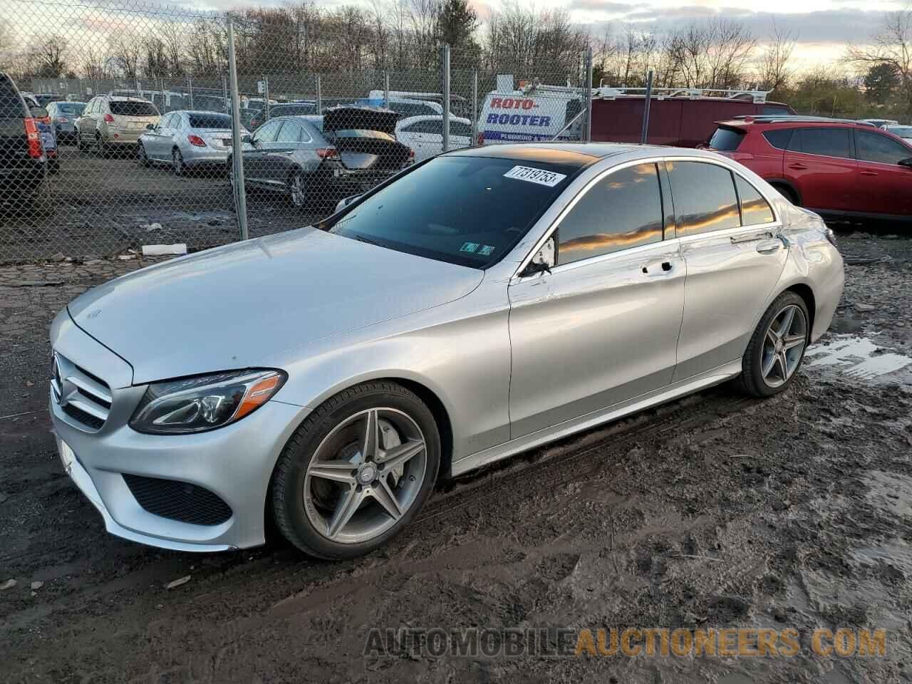 55SWF4KB0GU178161 MERCEDES-BENZ C-CLASS 2016