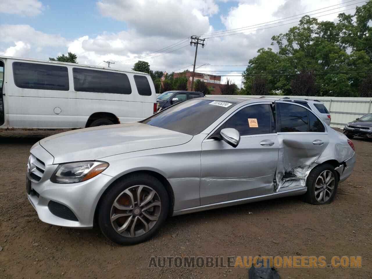 55SWF4KB0HU195530 MERCEDES-BENZ C-CLASS 2017