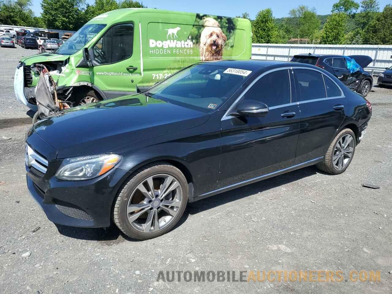 55SWF4KB0HU199917 MERCEDES-BENZ C-CLASS 2017