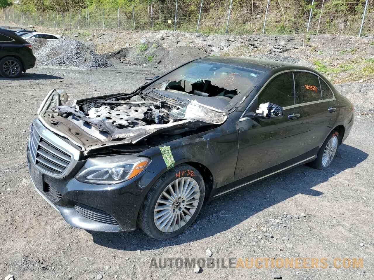 55SWF4KB0HU210771 MERCEDES-BENZ C-CLASS 2017