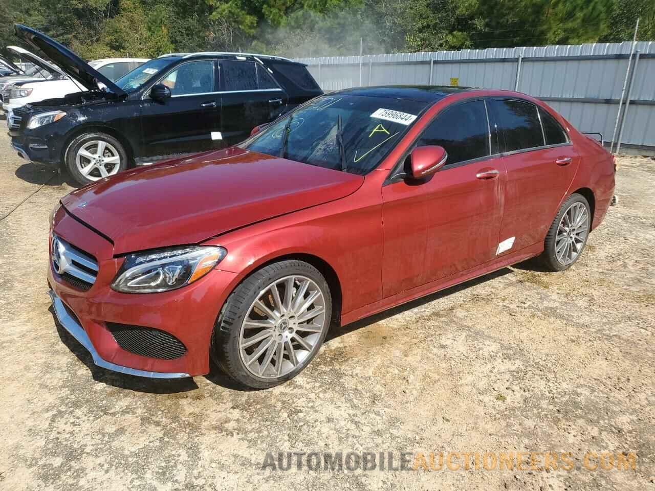 55SWF4KB0HU212665 MERCEDES-BENZ C-CLASS 2017