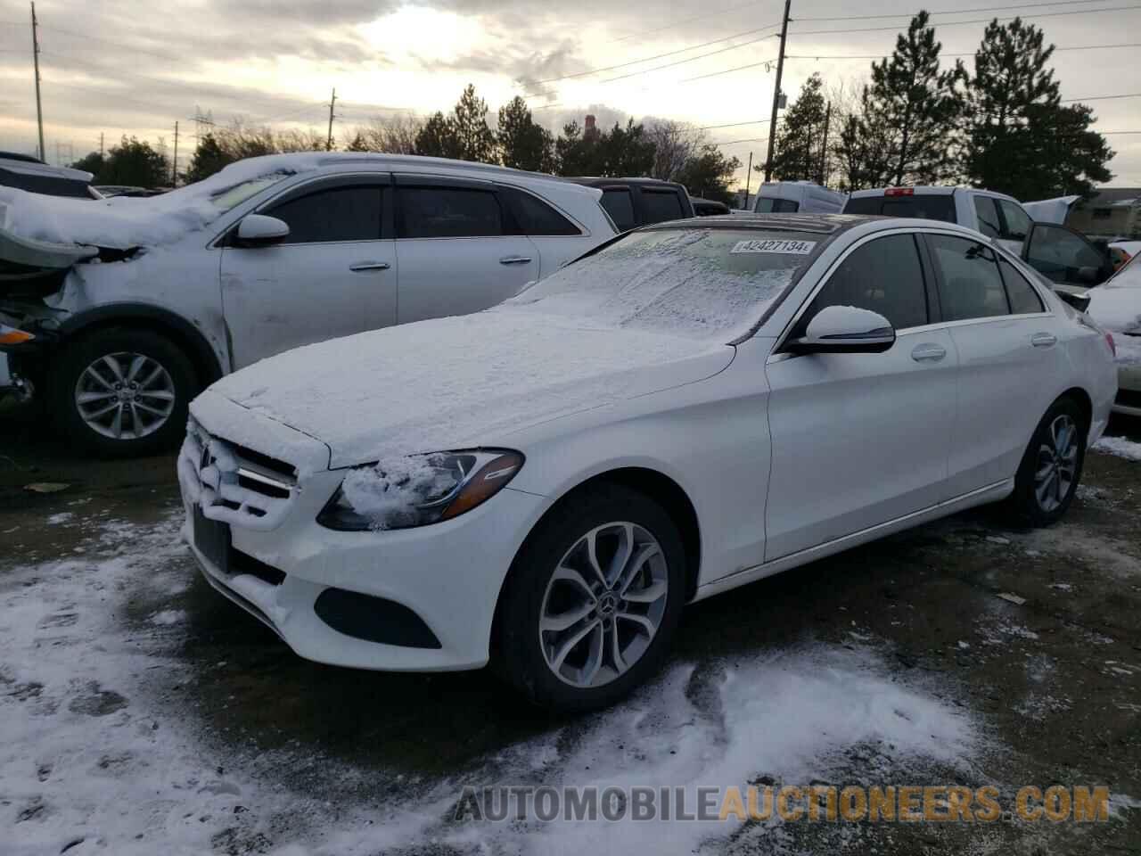 55SWF4KB0HU212763 MERCEDES-BENZ C-CLASS 2017