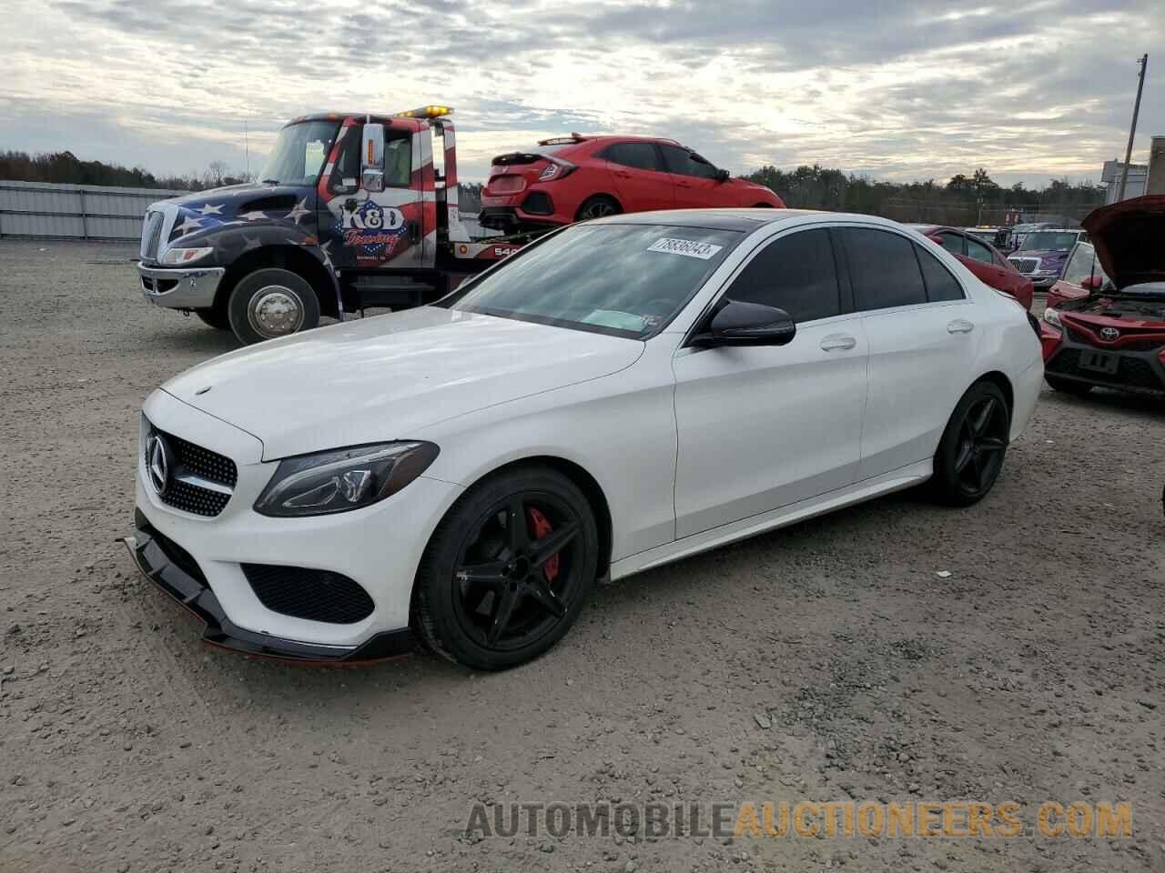 55SWF4KB0HU223732 MERCEDES-BENZ C-CLASS 2017