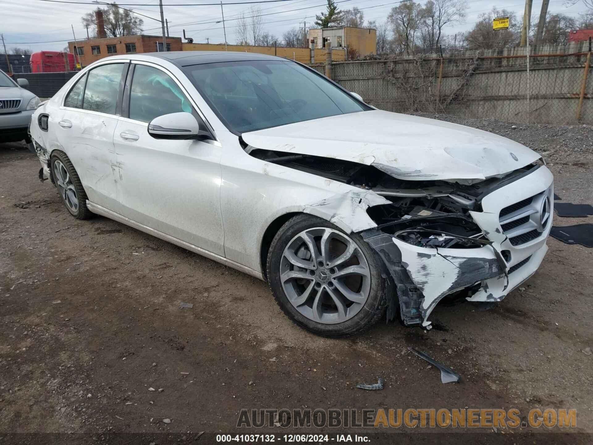 55SWF4KB0HU224329 MERCEDES-BENZ C 300 2017