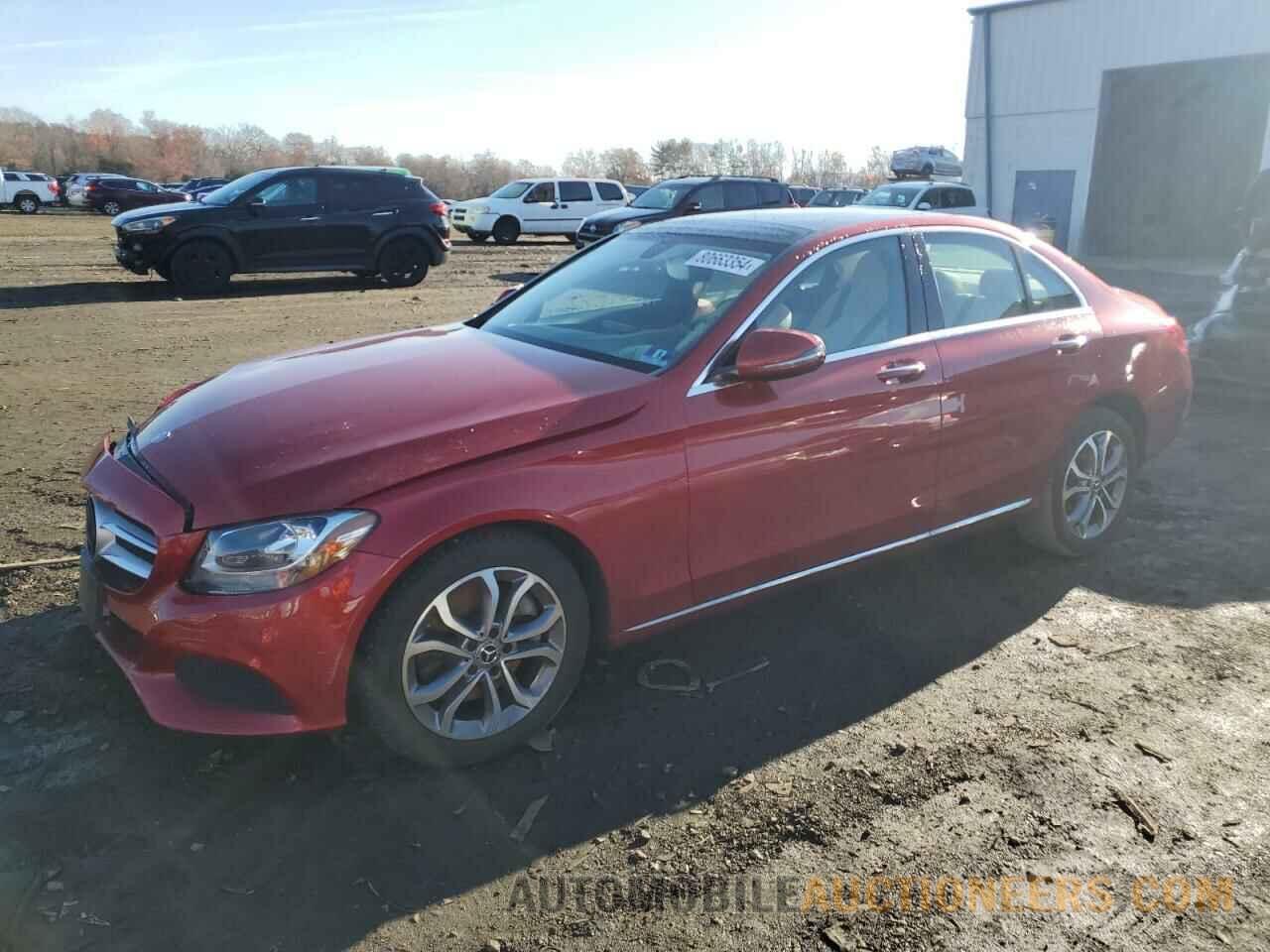 55SWF4KB0HU227280 MERCEDES-BENZ C-CLASS 2017