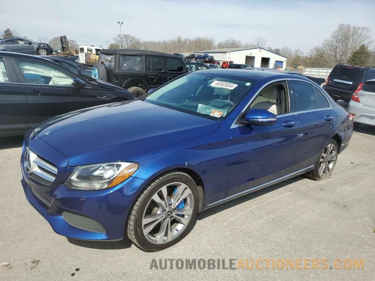 55SWF4KB0HU228784 MERCEDES-BENZ C-CLASS 2017