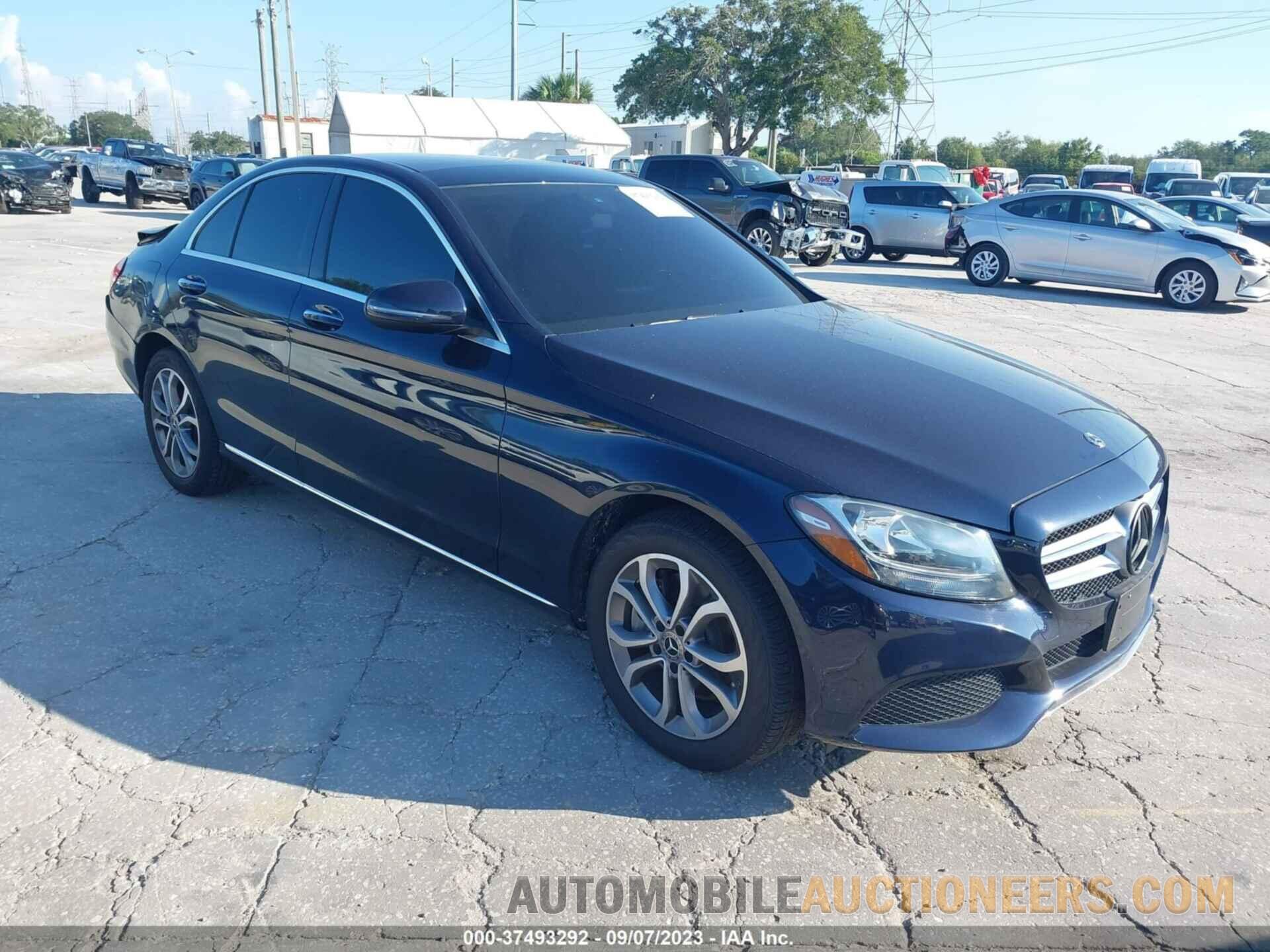 55SWF4KB0JU236387 MERCEDES-BENZ C 2018