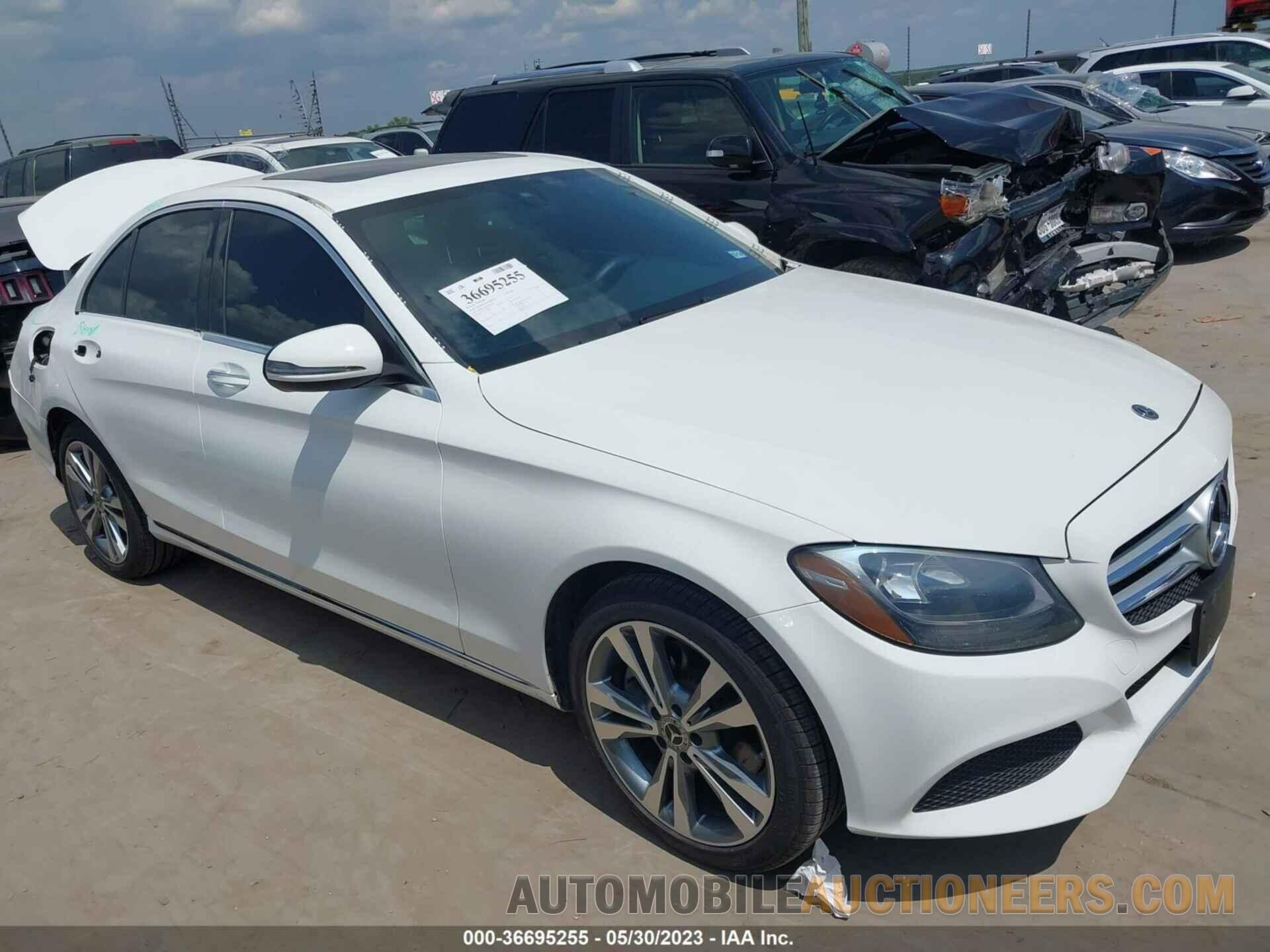 55SWF4KB0JU241962 MERCEDES-BENZ C-CLASS 2018