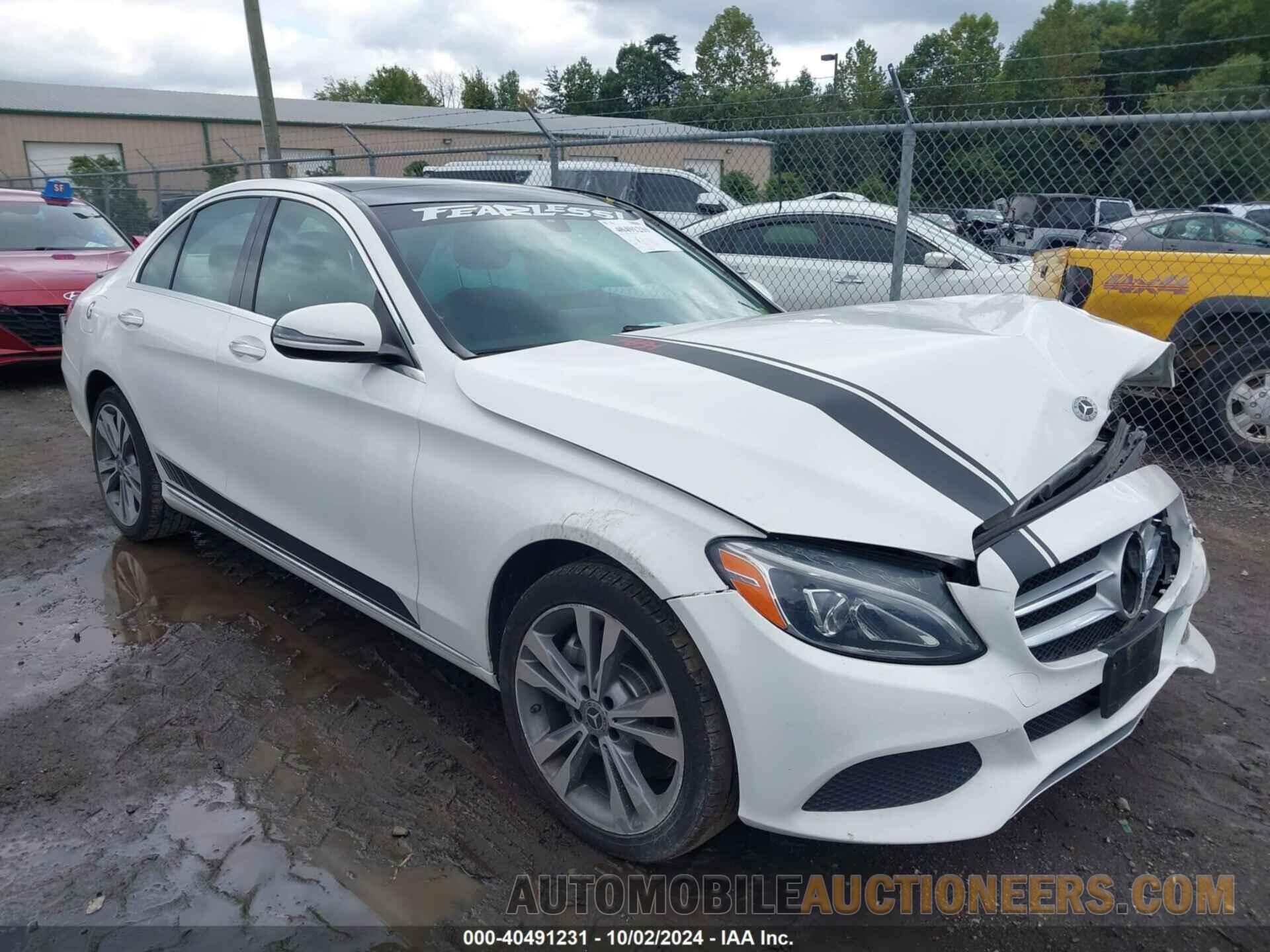 55SWF4KB0JU242173 MERCEDES-BENZ C 300 2018