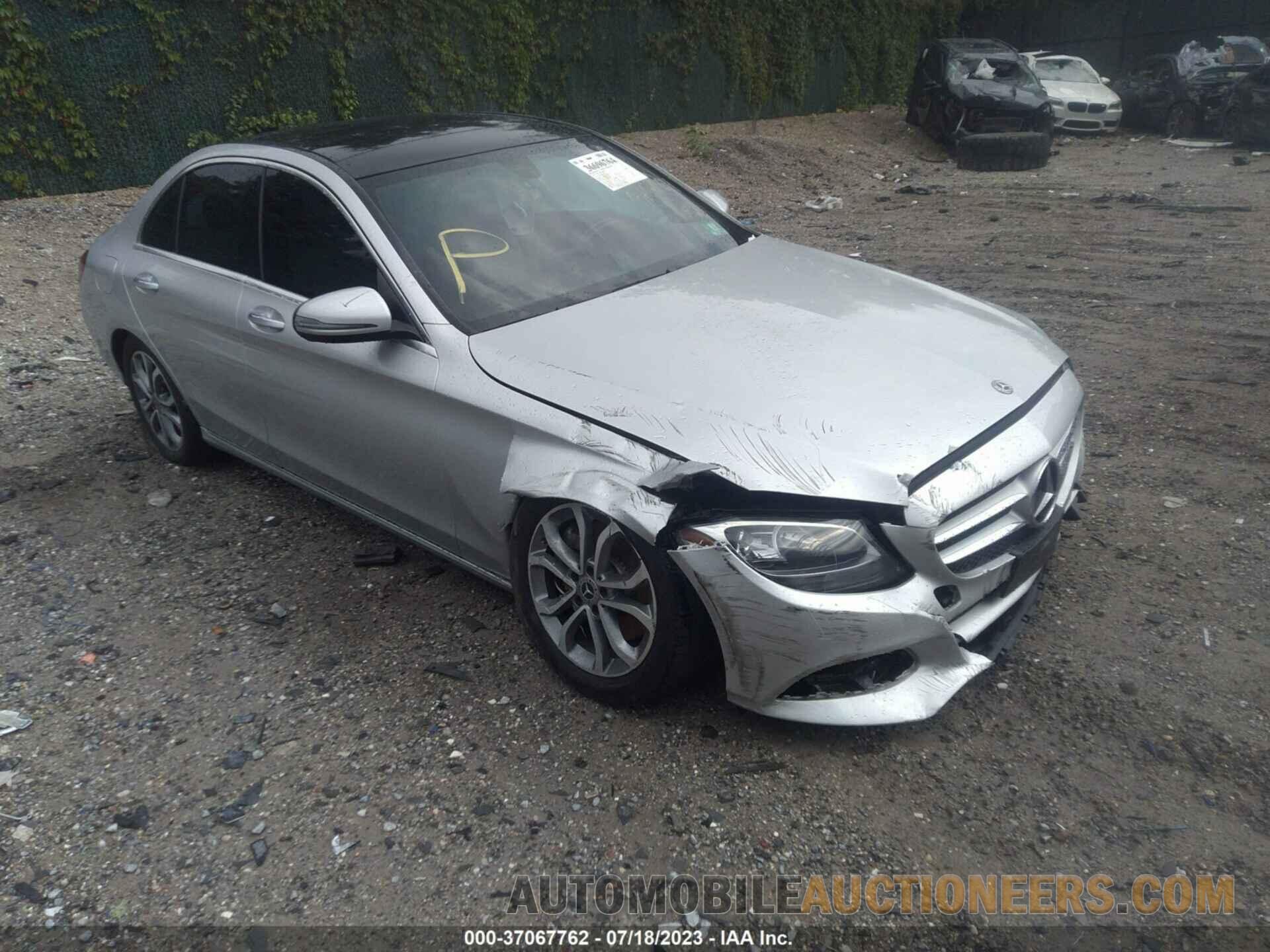 55SWF4KB0JU246692 MERCEDES-BENZ C-CLASS 2018