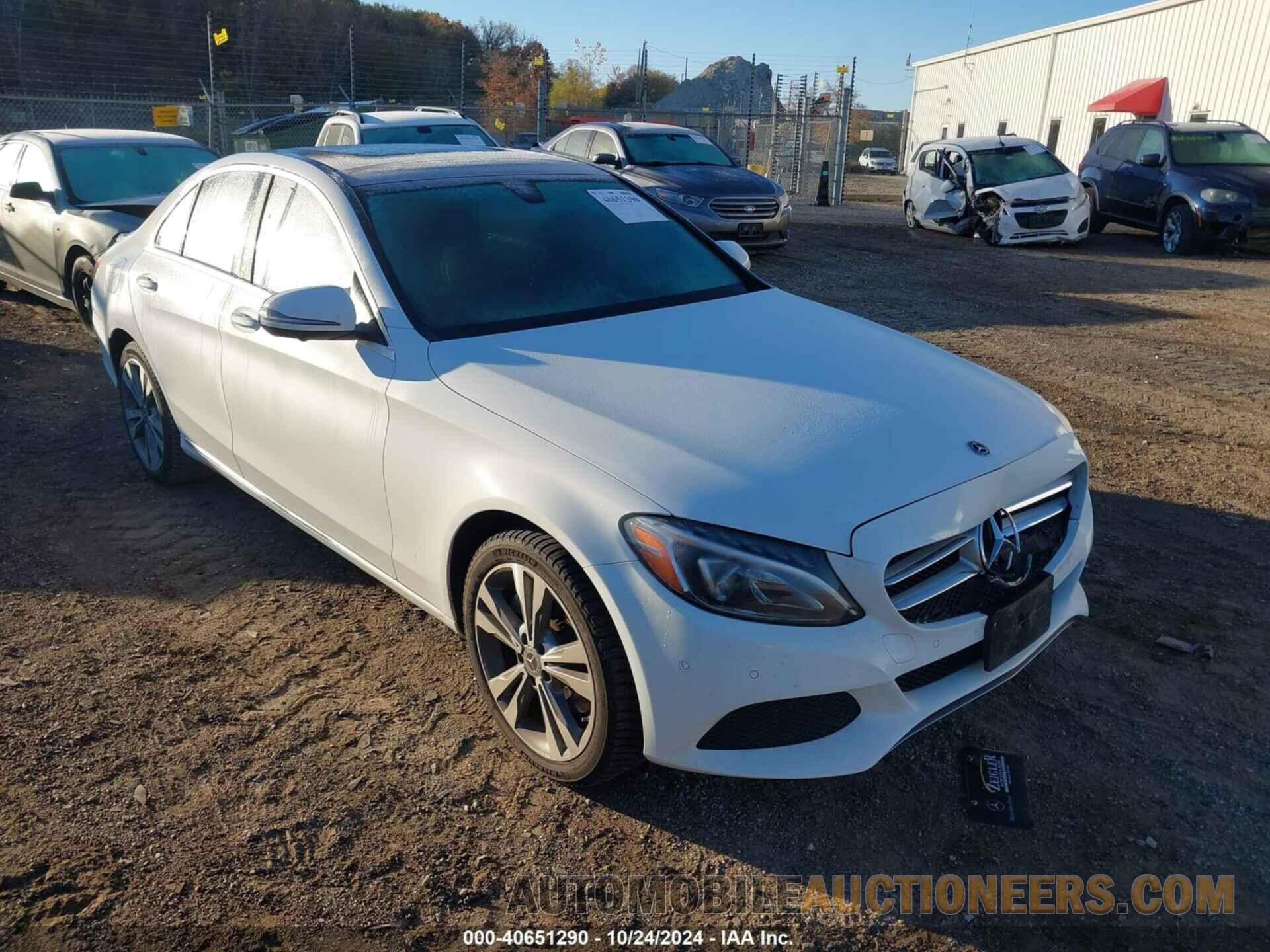 55SWF4KB0JU261449 MERCEDES-BENZ C 300 2018