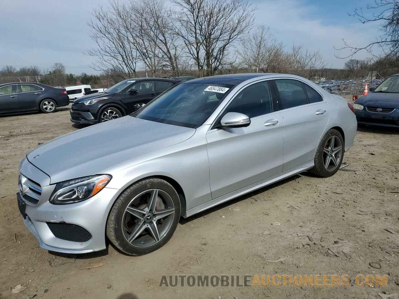 55SWF4KB0JU279725 MERCEDES-BENZ C-CLASS 2018