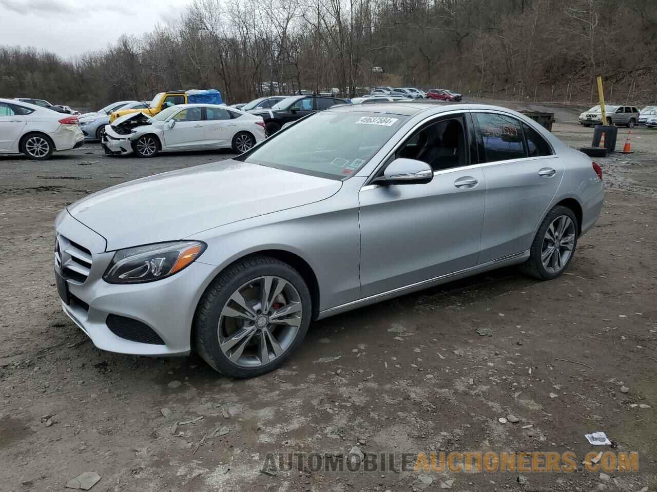 55SWF4KB1FU000984 MERCEDES-BENZ C-CLASS 2015