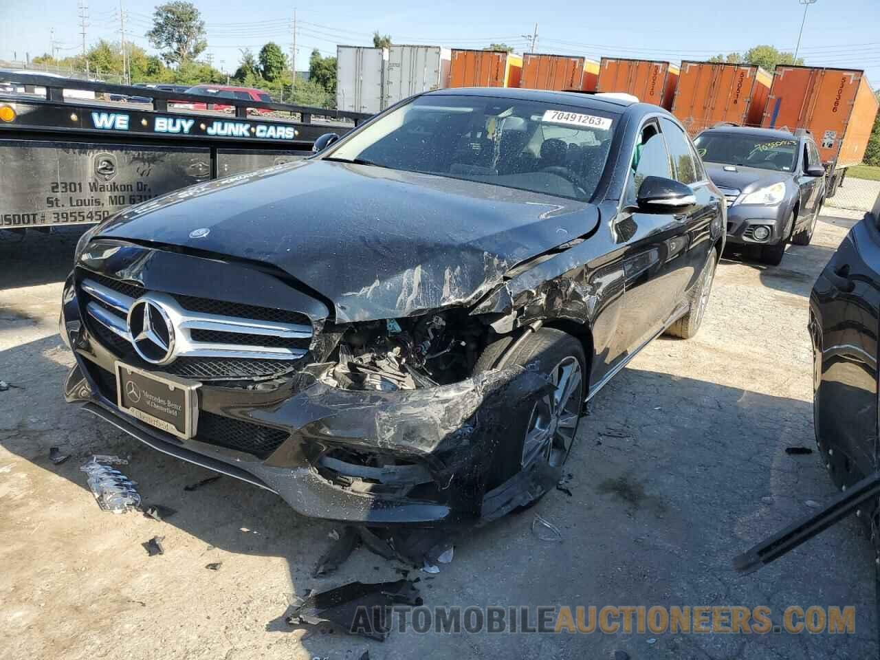 55SWF4KB1FU002315 MERCEDES-BENZ C-CLASS 2015