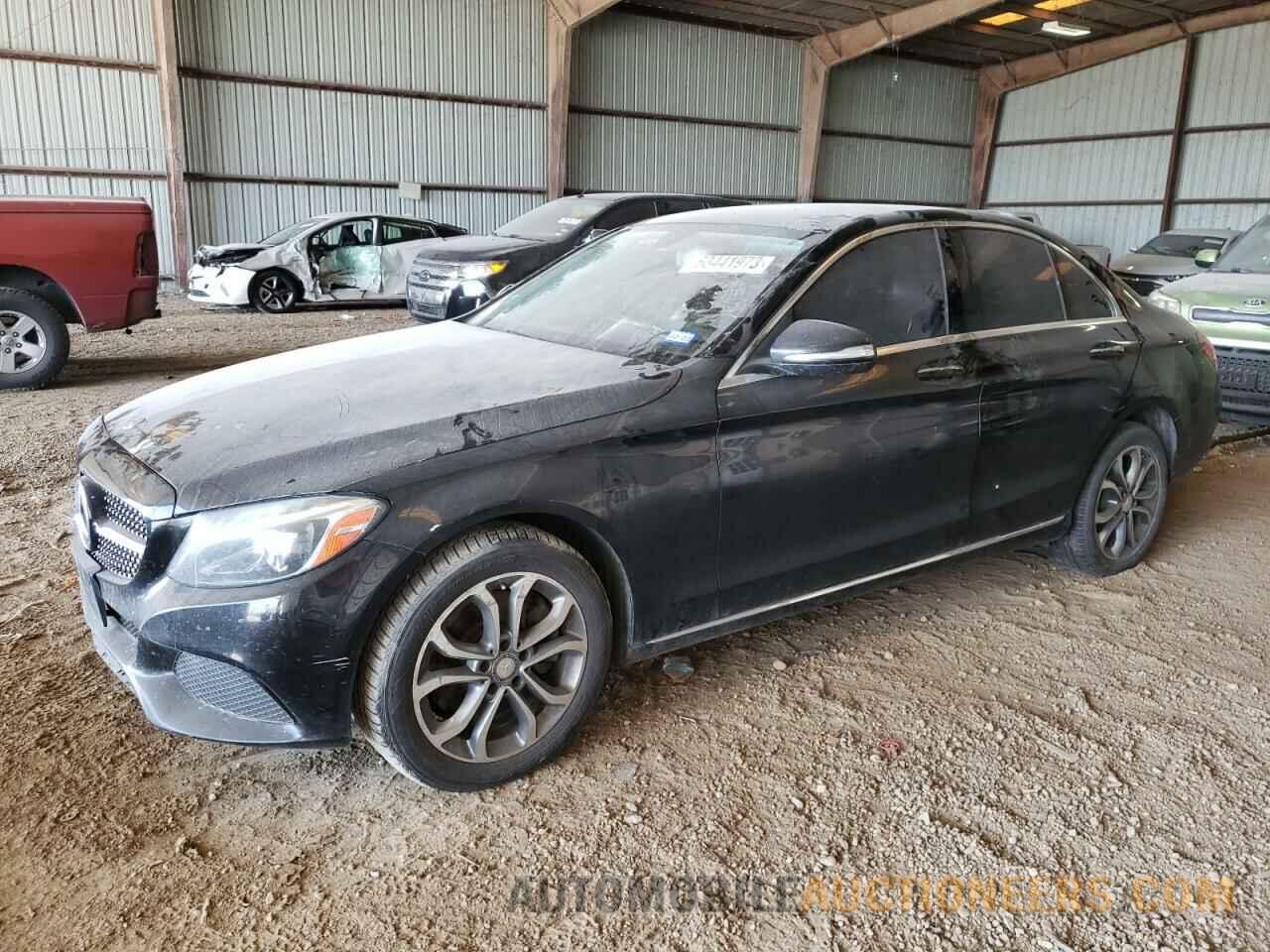 55SWF4KB1FU002492 MERCEDES-BENZ C-CLASS 2015