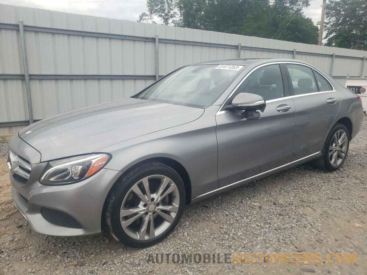 55SWF4KB1FU003206 MERCEDES-BENZ C-CLASS 2015