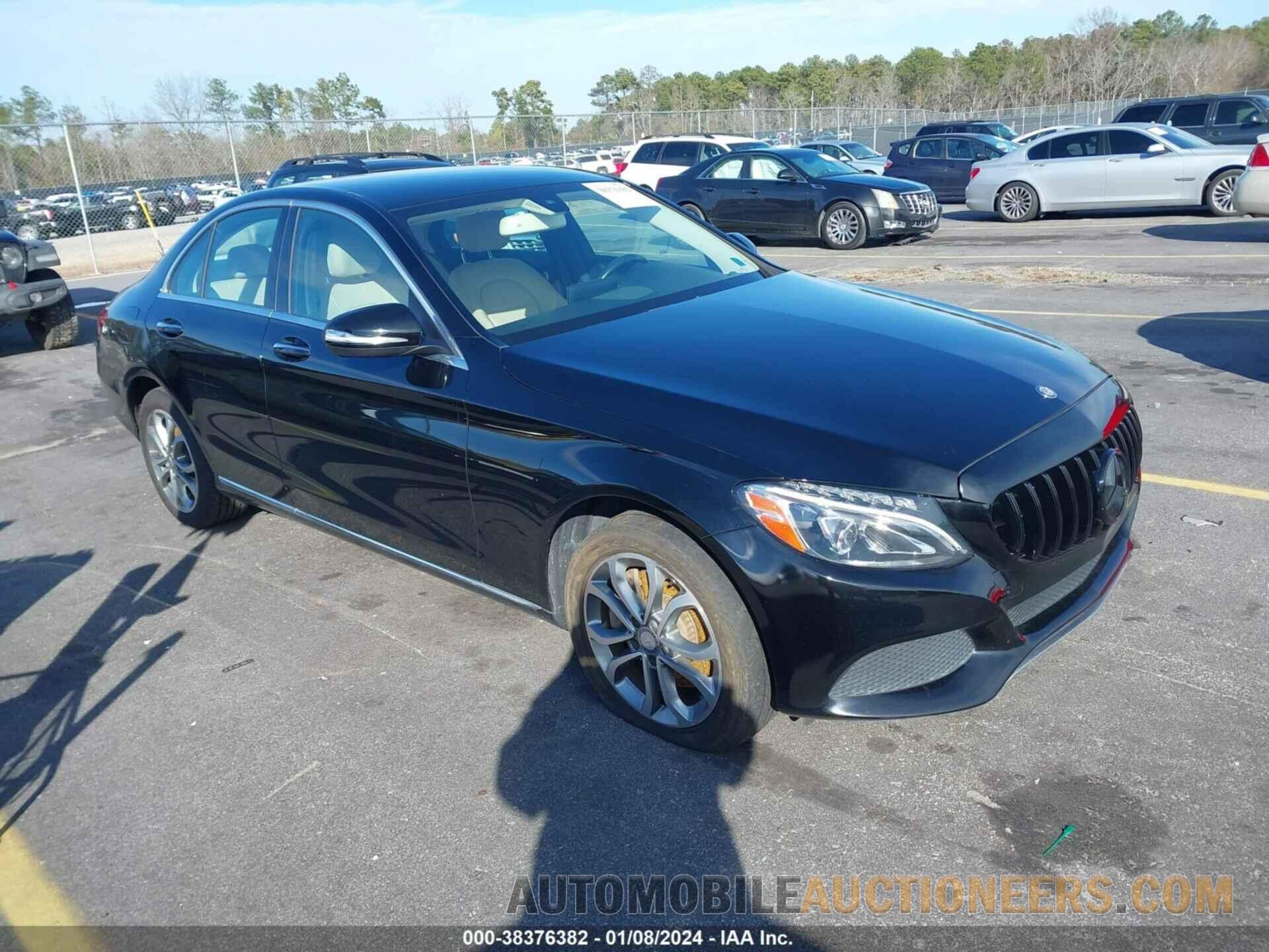 55SWF4KB1FU006266 MERCEDES-BENZ C 300 2015