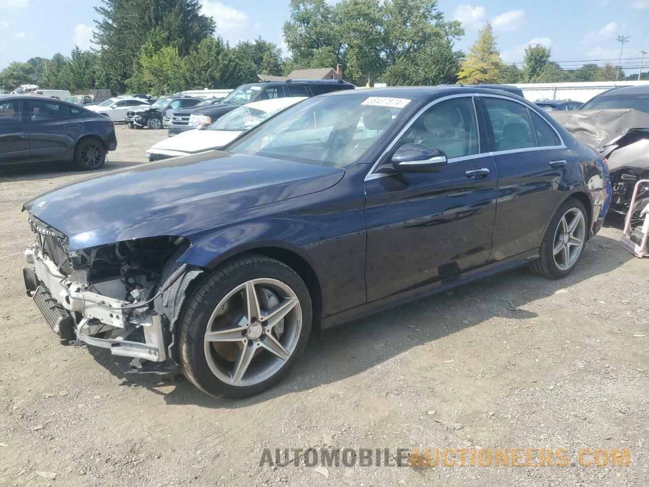 55SWF4KB1FU006607 MERCEDES-BENZ C-CLASS 2015