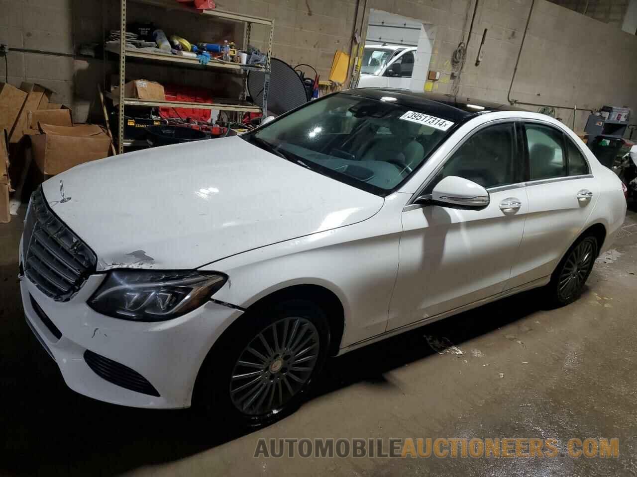 55SWF4KB1FU007160 MERCEDES-BENZ C-CLASS 2015