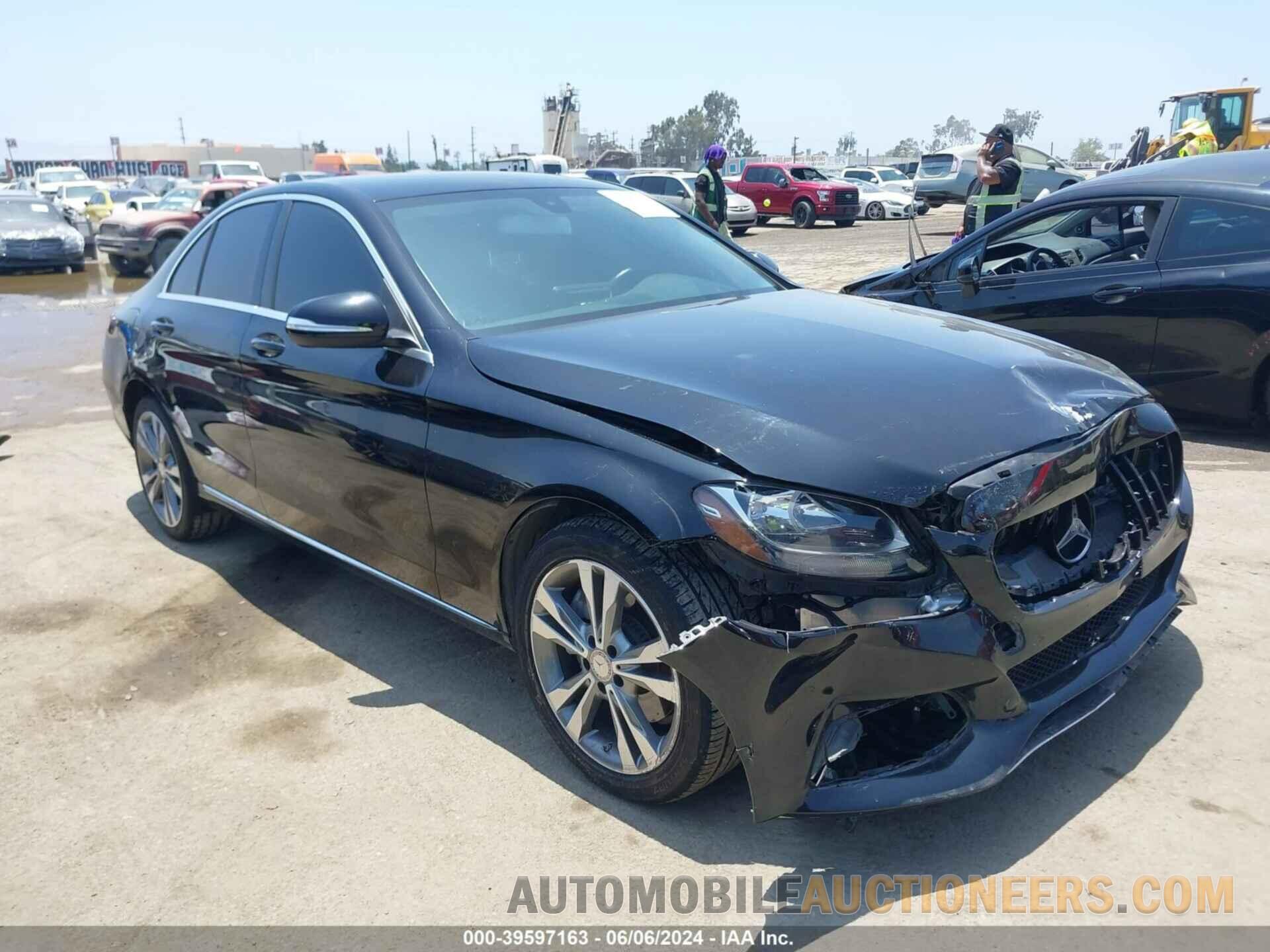 55SWF4KB1FU007997 MERCEDES-BENZ C 300 2015