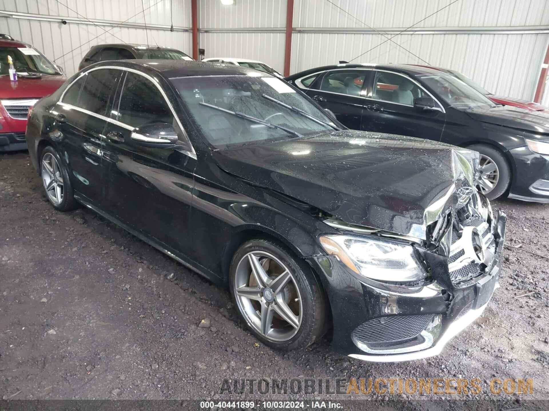 55SWF4KB1FU008471 MERCEDES-BENZ C 300 2015