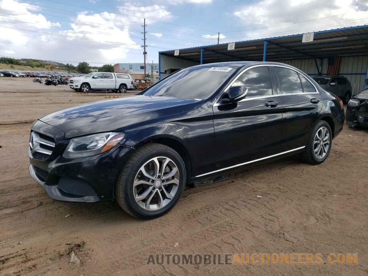 55SWF4KB1FU009037 MERCEDES-BENZ C-CLASS 2015