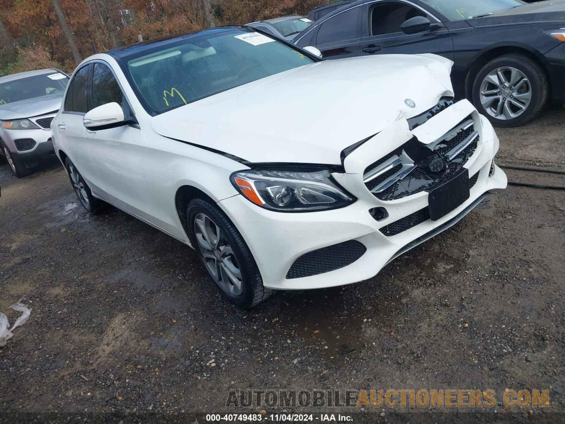 55SWF4KB1FU009426 MERCEDES-BENZ C 300 2015