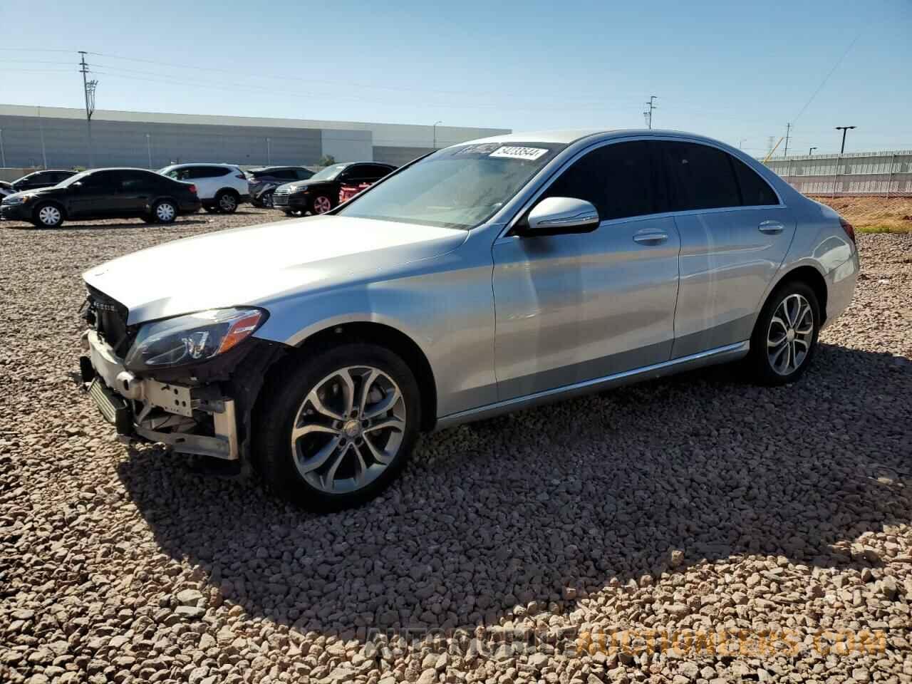 55SWF4KB1FU009863 MERCEDES-BENZ C-CLASS 2015