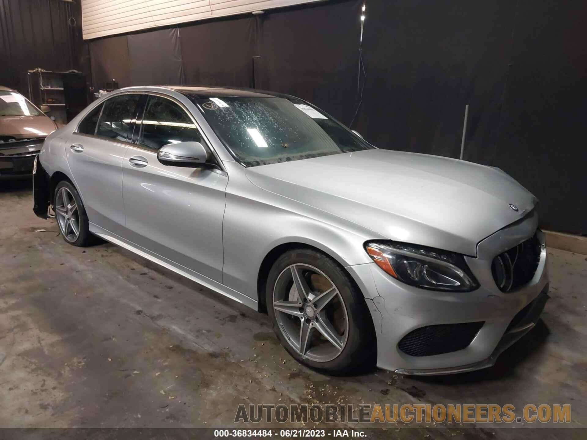 55SWF4KB1FU011340 MERCEDES-BENZ C-CLASS 2015