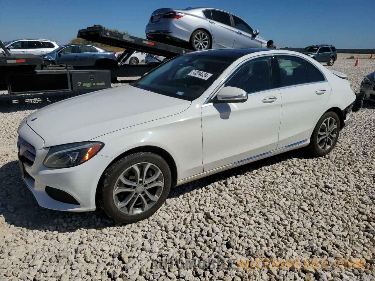 55SWF4KB1FU012181 MERCEDES-BENZ C-CLASS 2015