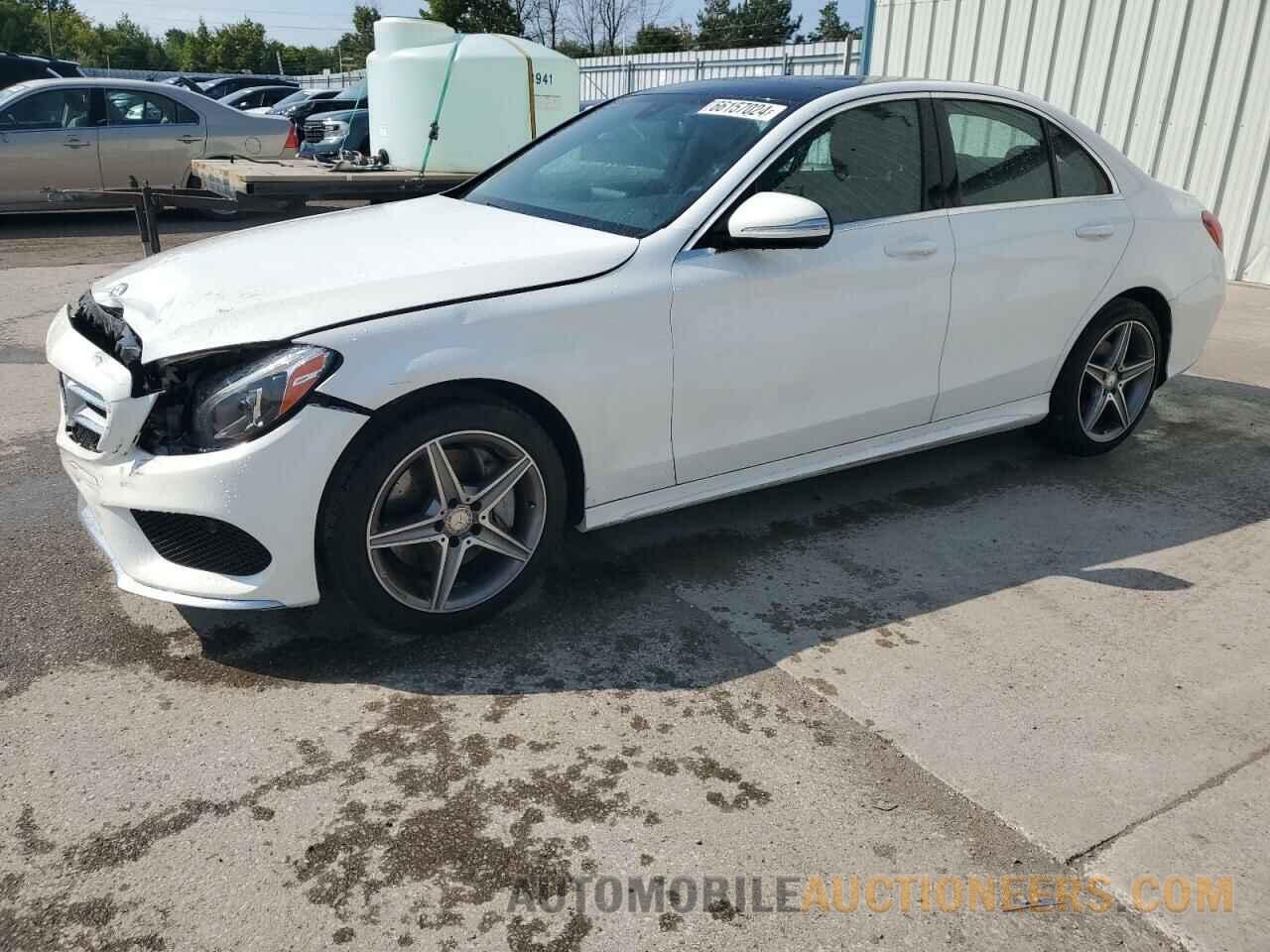 55SWF4KB1FU013296 MERCEDES-BENZ C-CLASS 2015