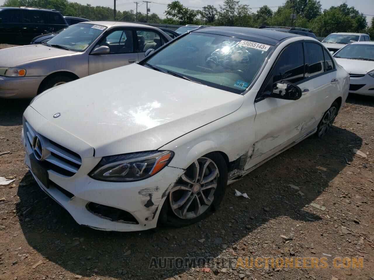 55SWF4KB1FU013380 MERCEDES-BENZ C-CLASS 2015