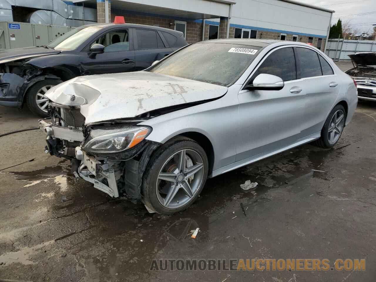 55SWF4KB1FU013864 MERCEDES-BENZ C-CLASS 2015