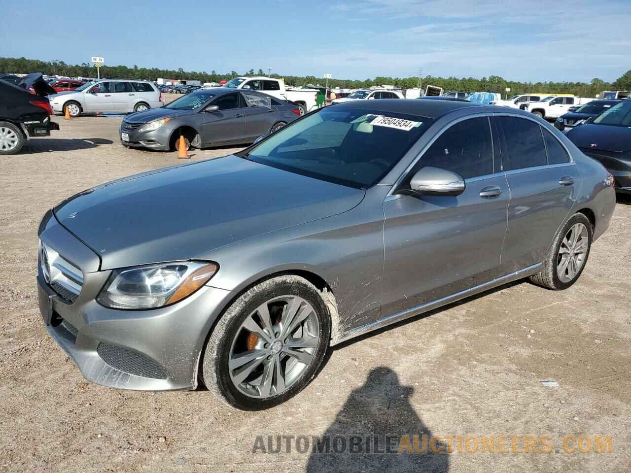 55SWF4KB1FU014707 MERCEDES-BENZ C-CLASS 2015