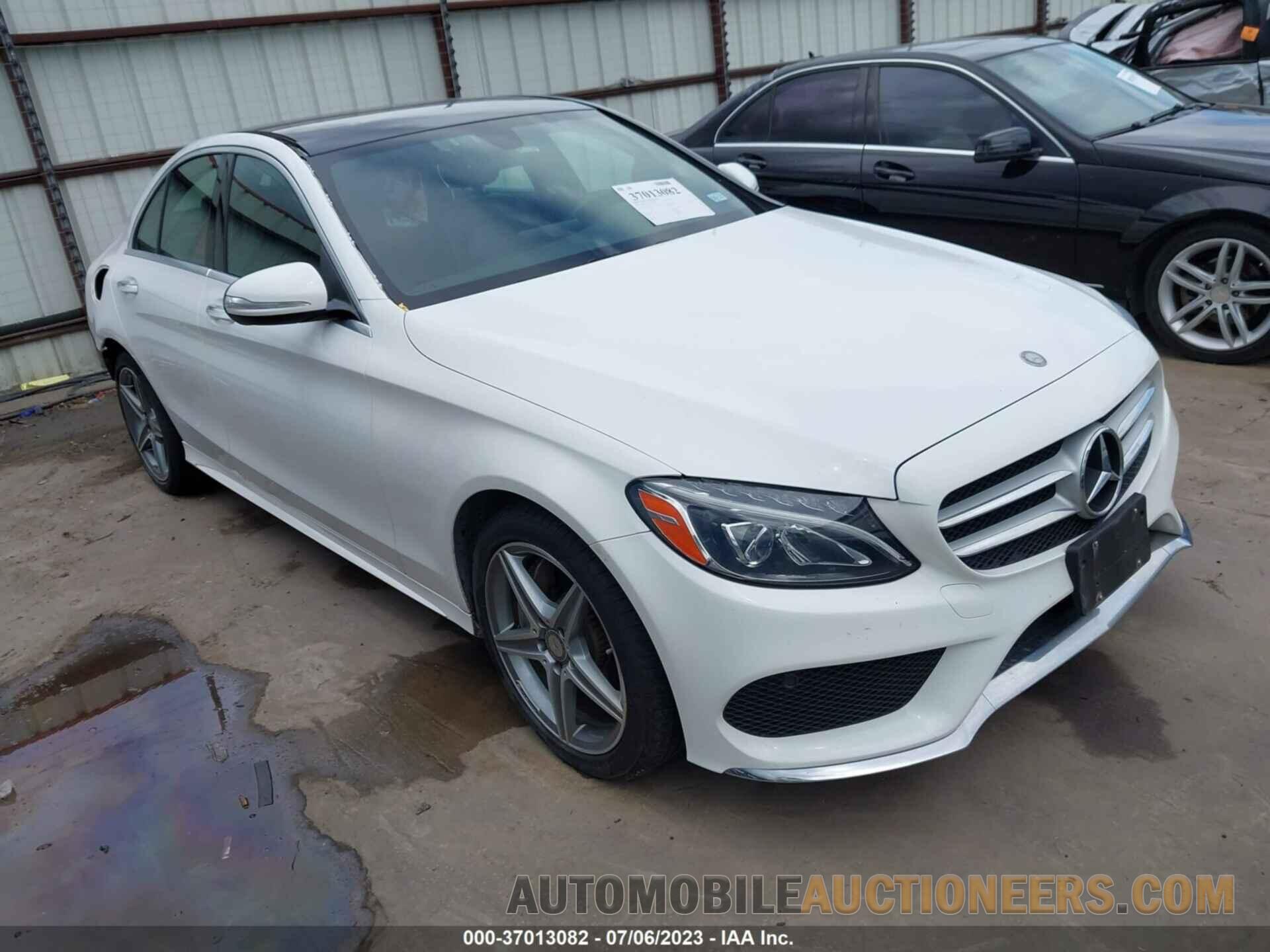 55SWF4KB1FU016134 MERCEDES-BENZ C-CLASS 2015