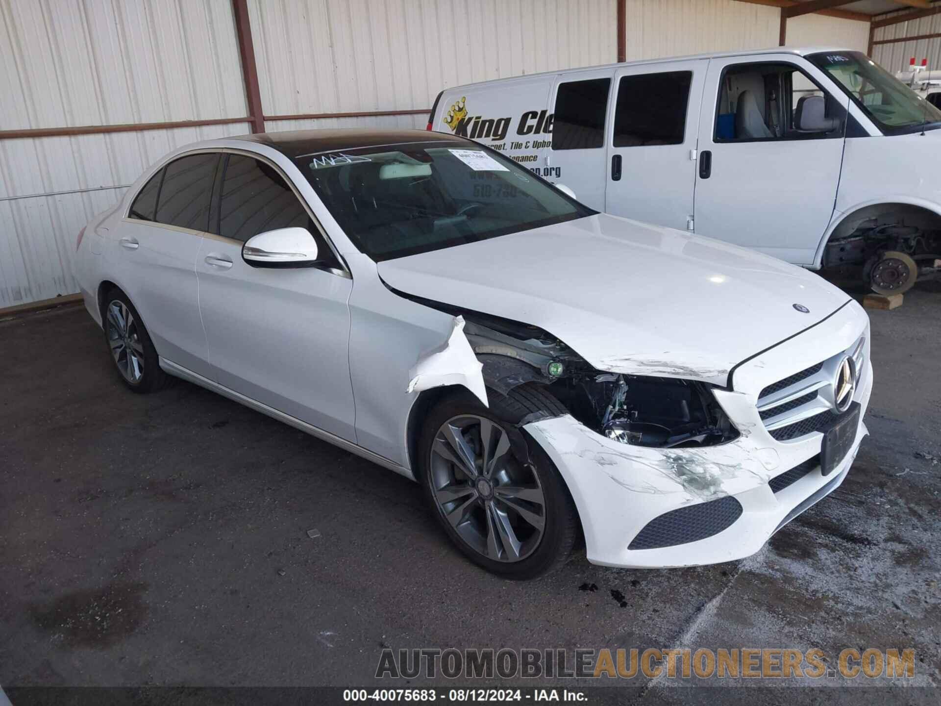 55SWF4KB1FU017607 MERCEDES-BENZ C 300 2015