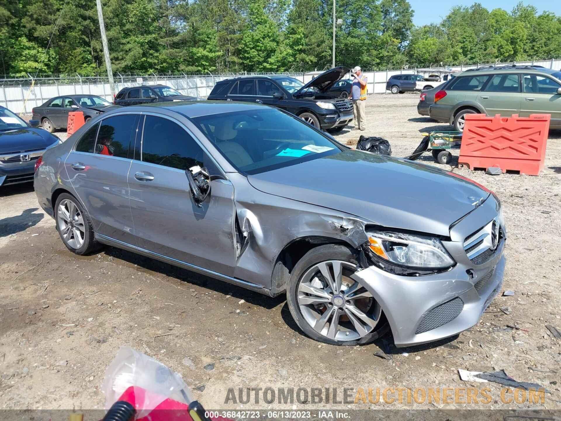 55SWF4KB1FU020118 MERCEDES-BENZ C-CLASS 2015