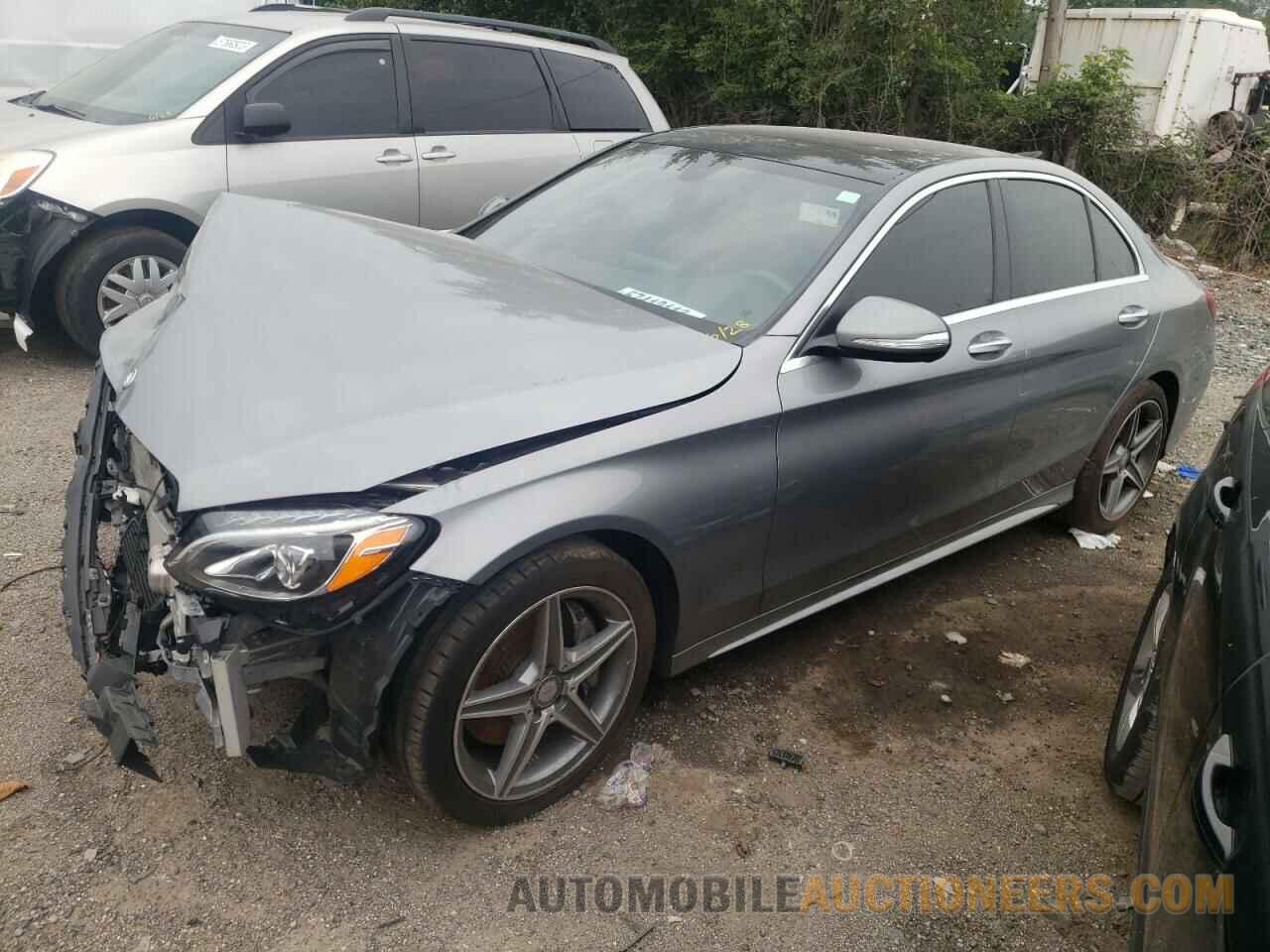 55SWF4KB1FU020328 MERCEDES-BENZ C-CLASS 2015