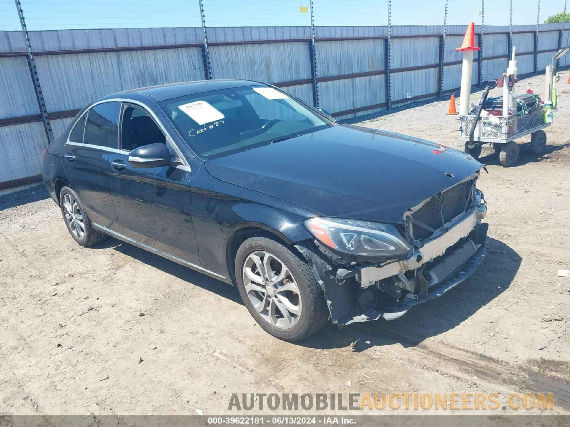 55SWF4KB1FU020541 MERCEDES-BENZ C 300 2015