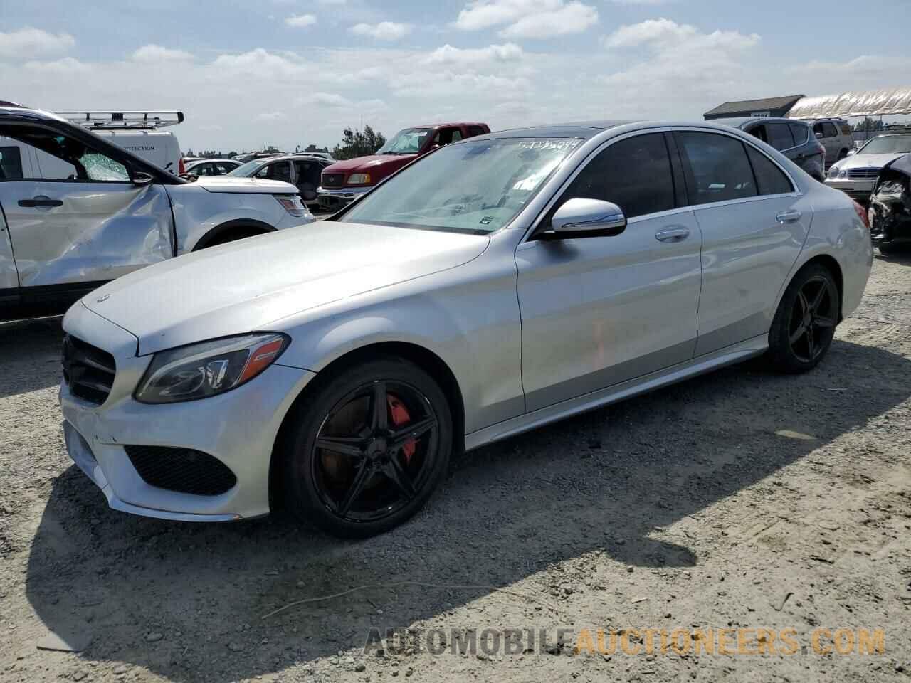 55SWF4KB1FU021219 MERCEDES-BENZ C-CLASS 2015