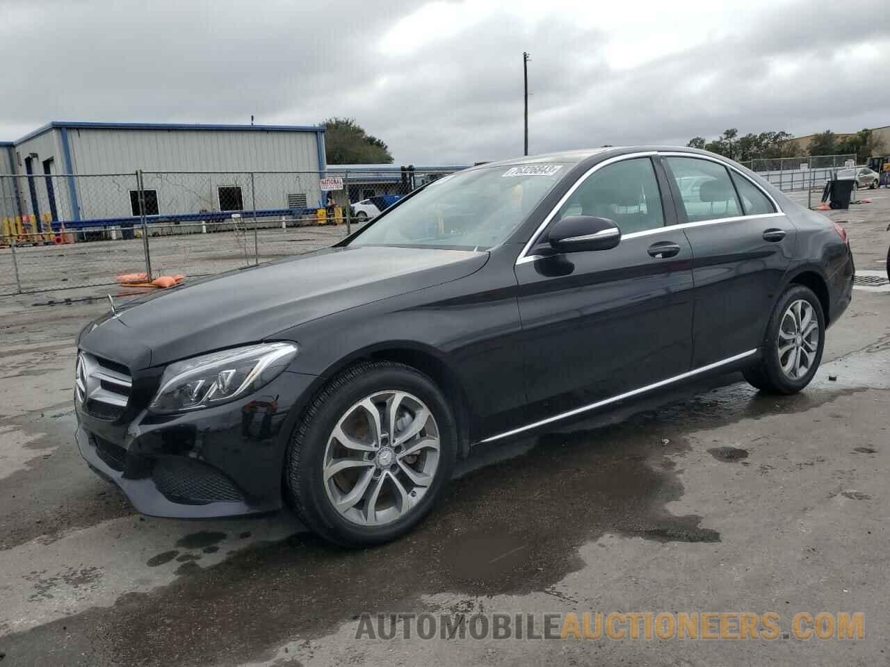 55SWF4KB1FU021642 MERCEDES-BENZ C-CLASS 2015