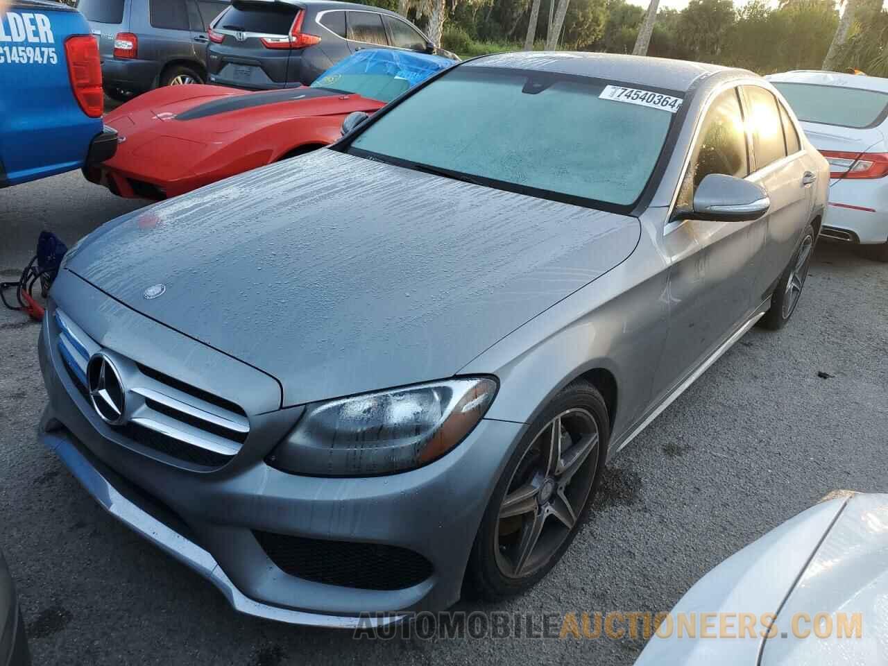 55SWF4KB1FU022046 MERCEDES-BENZ C-CLASS 2015