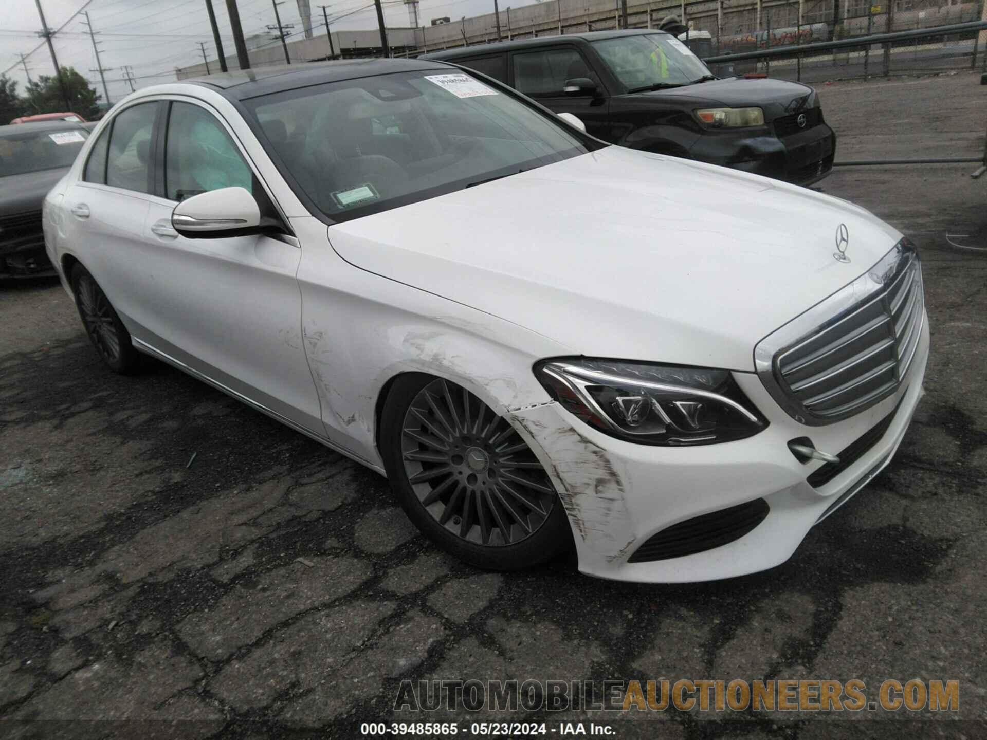 55SWF4KB1FU023780 MERCEDES-BENZ C 2015